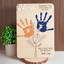 Personalized DIY Handprint Sign, Mother's Day Gift Sign