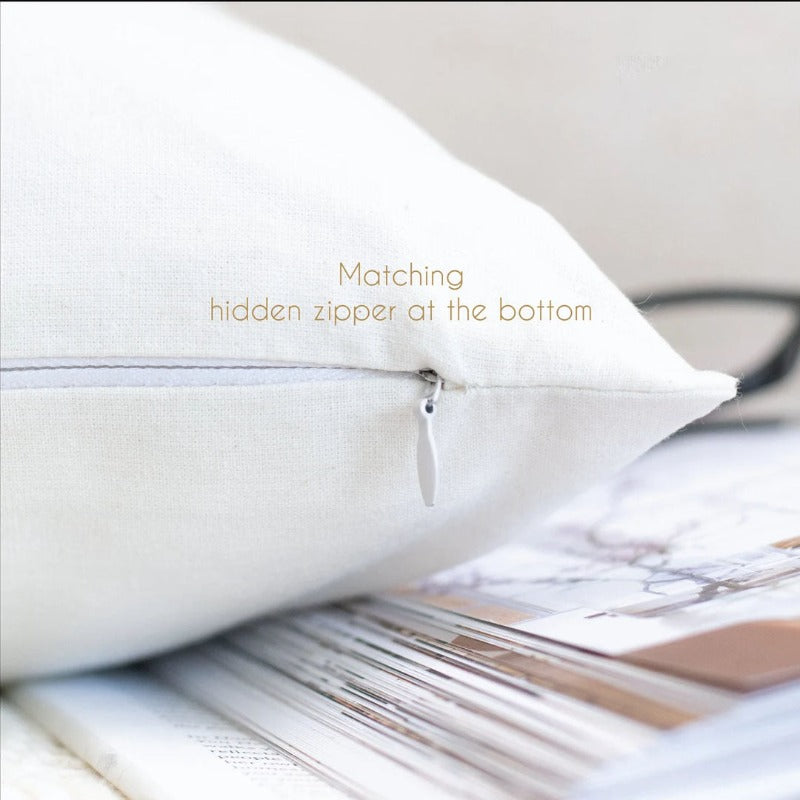 Personalized Grandparents Pillow Case With Grandkids Names & Birth Month Flowers