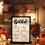Personalized Our Bootiful Family Sign, Decoration Halloween Family Sign