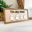 Personalized Halloween Ghosts Family Decoration