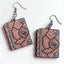 Spell book Halloween Earrings