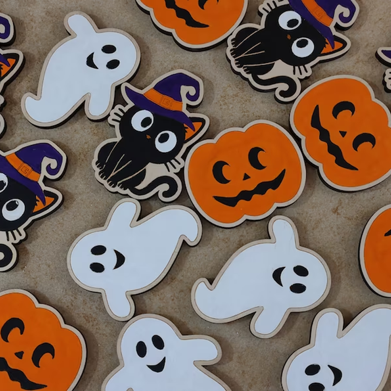 Personalized Halloween Baby Name Decoration Board