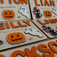 Personalized Halloween Baby Name Decoration Board