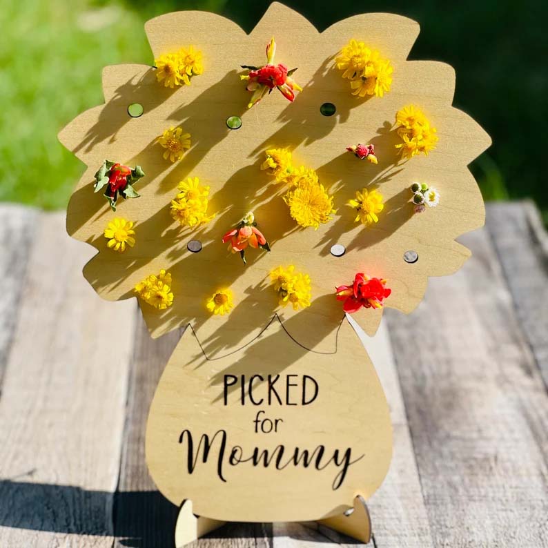 Personalized Picked for Mommy Sign, Mother's Day Gift