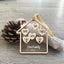 Personalized Love House Ornament With Family Name
