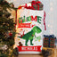 Personalized Dinosaur Christmas Sack, Christmas Gift For Kids