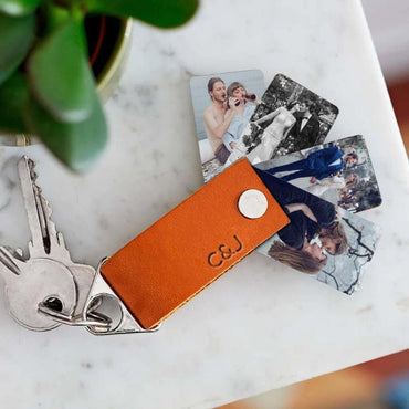 Personalized Magic Photo  Album Keyring, Family Photo Keychain