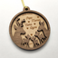 Personalized Christmas Family Deer Ornament