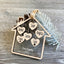 Personalized Love House Ornament With Family Name