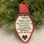 Christmas Glowforge Ornament Decoration, Friendship Ornament