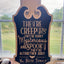 Personalized "They're Creepy" Sign, Halloween decoration