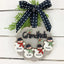 Personalized Snowman Grandkids Christmas Ornament