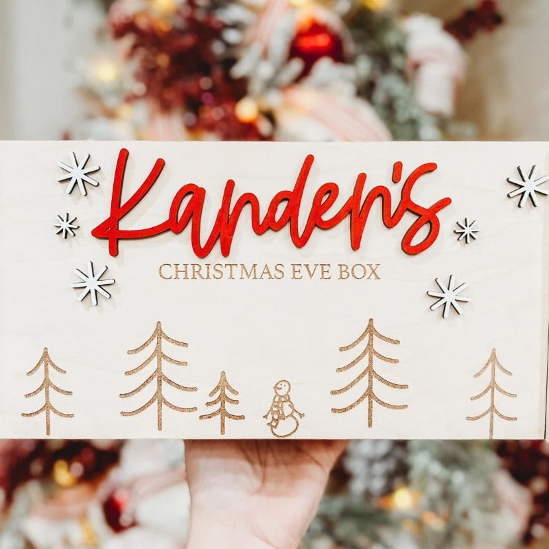 Personalized Christmas Eve Box,Christmas Gift Box For Kids