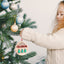 Personalized Grandpa Gift Ornament, No Matter How We tall
