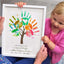 Personalized Tree Handprint DIY, Grandparents Day Gift