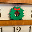 Wooden Calendar Countdown To Christmas