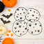 Set Halloween Eye-shaped Cup Coasters