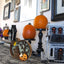 Pumpkin Wood 3D Haunted House Decoration